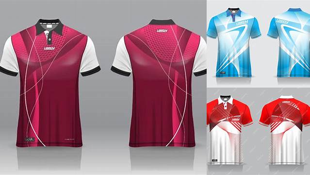 1643+ Jersey Badminton Mockup High-Resolution PSD Download