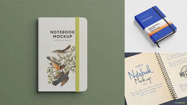 1644+ Bullet Journal Mockup Best Free Mockup PSD