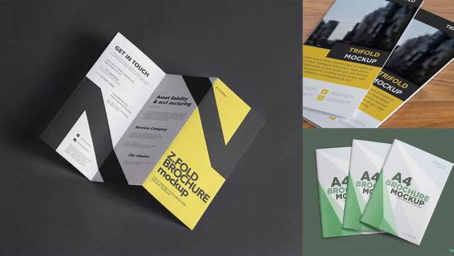 1651+ Paper Brochure PSD Mockup Creative Free PSD Graphic Design