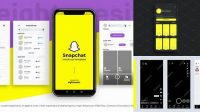 1658+ Snapchat Mockup Photoshop Freebie