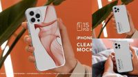 1664+ Iphone 12 Clear Case Mockup Free Best for Showcase