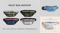 1671+ Waist Bag Mockup Free Modern PSD Templates