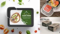 1672+ Box Food Mockup Free Editable PSD