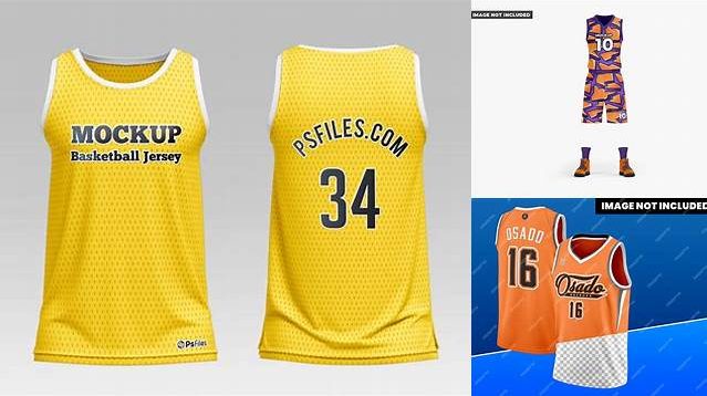 1675+ Basketball Jersey Psd Mockup High-Quality PSD