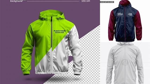 1683+ Windbreaker Mockup Psd For Free Download