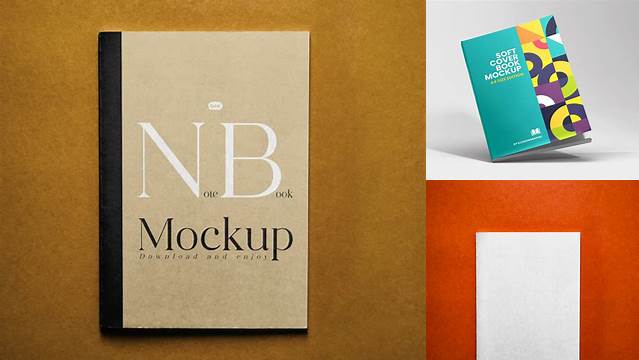 1684+ Exercise Book Mockup Free Download Easy Editable