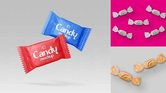 1685+ Candy Mockup Free Psd Include TIFF