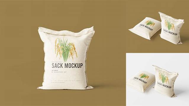 1690+ Rice Sack Mockup Free Download Modern PSD Templates