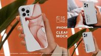 1693+ Iphone 12 Clear Case Mockup Free Best for Showcase