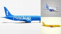 1694+ Airplane Mockup Psd Download Professional PSD