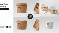 1694+ Mockup Paper Bowl Free Best for Showcase