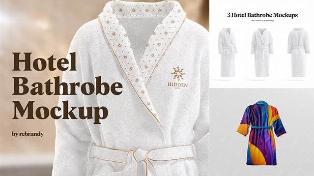 1702+ Bathrobe Mockup Include TIFF