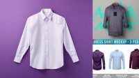 1706+ Dress Shirt Mockup Free Smart PNG Image