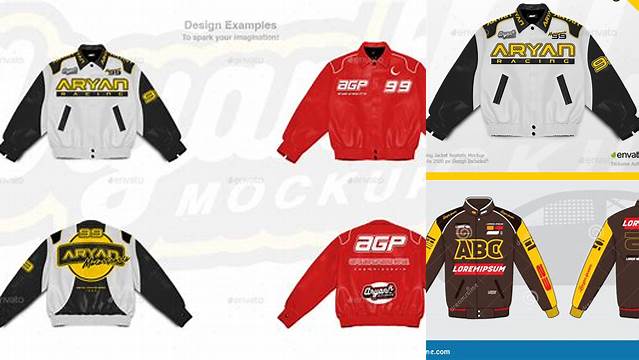 1706+ Racing Jacket Mockup Digital Download