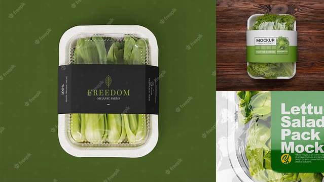 1714+ Vegetable Packaging Mockup Digital Download