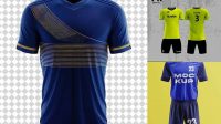 1715+ Template Baju Futsal Smart Layer PSD