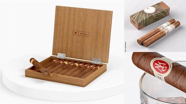 1719+ Cigar Mockup Free Include TIFF