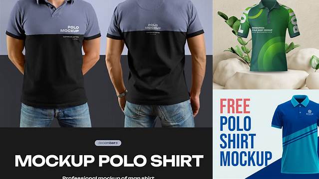 1723+ Polo Free Mockup Professional PSD Template