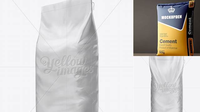 1727+ 25 Kg Bag Mockup High Resolution