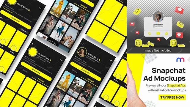 1729+ Snapchat Ad Mockup Psd For Free Download