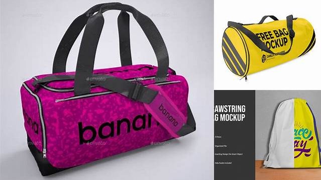 1732+ Gym Bag Mockup Unique Free Photoshop Files