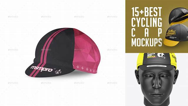 1738+ Cycling Cap Mockup Free Easy Editable