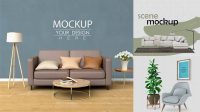 1745+ Furniture Mock Up Professional PSD Template