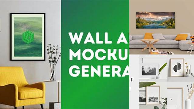 1745+ Wall Art Mockup Generator Free Smart PNG Image