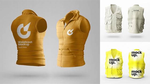 1748+ Mockup Vest Free PSD Free Download