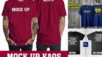 1749+ Download Mockup Kaos Depan Belakang Download Professional PSD