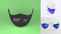 1750+ Matte Mask PSD Mockup Free Graphic Mockup PSD