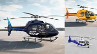 1753+ Helicopter PSD Mockup Front View PSD Download