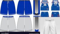 1757+ Basketball Short Mockup Custom Graphic Mockup File