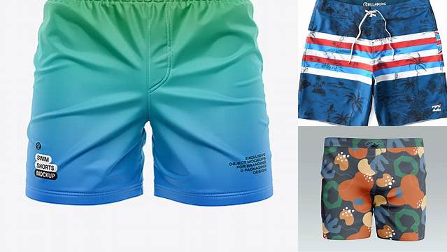 1760+ Swim Trunks Mockup Free Download Free