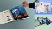 1763+ Magazine Ad Mockup Exclusive Free PSD Mockups