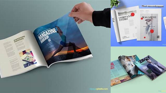 1763+ Magazine Ad Mockup Exclusive Free PSD Mockups