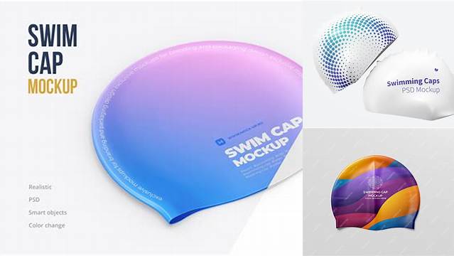 1769+ Swim Cap Mockup Free Graphic Design Resource