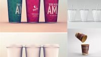 1769+ Transparent Cup Mockups Professional PSD Mockup