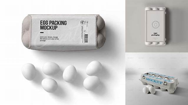 1771+ 12 Eggs Carton PSD Mockup PSD Free Download