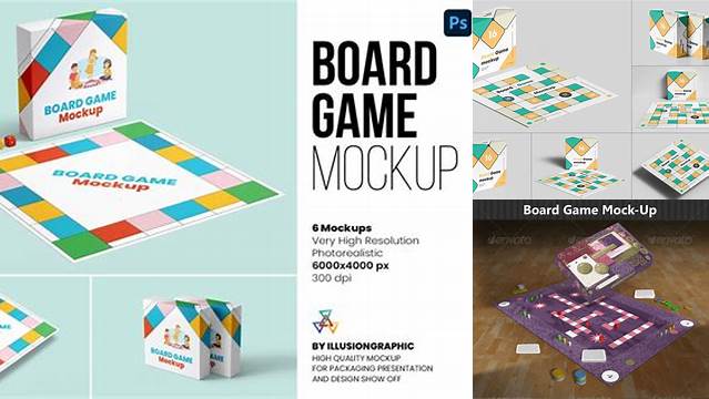 1772+ Board Game Mockup Psd Free Download Free