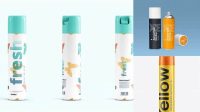 1775+ Air Freshener Aerosol PSD Mockup Custom PSD Mockup Template