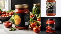 1776+ Glass Jar With Tomato Sauce PSD Mockup Smart Layer Mockup Free