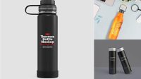 1780+ Thermos Mockup PSD Free Download