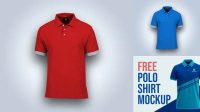 1781+ Free Mockup Polo Shirt Free Graphic Resource