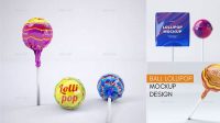 1790+ Lollipop Mockup Easy Editable