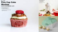 1795+ Cupcake Mockup Download PSD Now