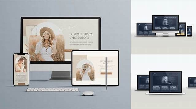 1798+ Responsive Web Design Mockup Template PSD for Free