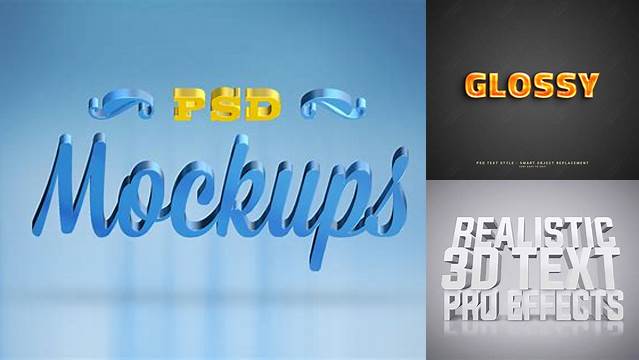 1800+ 3d Text Mockup Free Download Digital Download