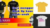 1805+ Download Mockup Kaos Anak Cdr Customizable Design Files