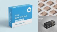 1808+ Box Mockup Psd Free Download PSD Download